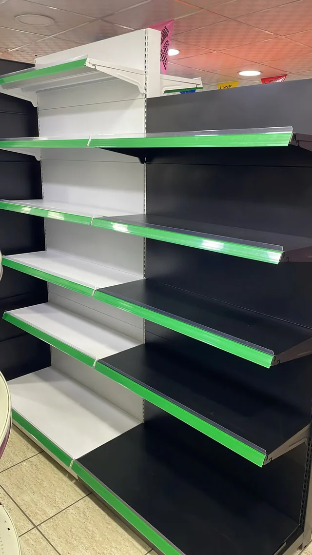 Supermarket shelving